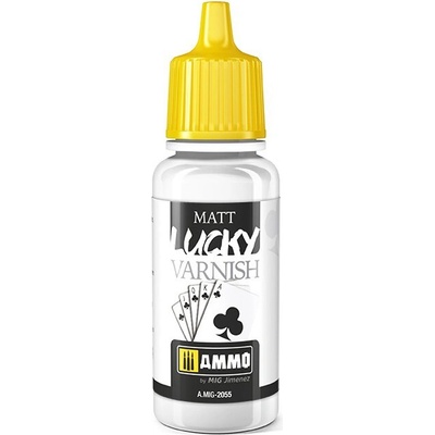 AMMO by MIG Jimenez Akrylový Lak Ammo Lucky Varnish Matt 17ml
