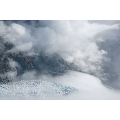 Plakát, Obraz - Hiking the glacier high up in the alps, Stewart Watson, 40 × 26.7 cm