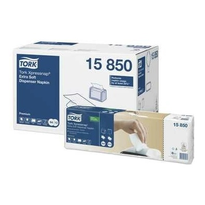 Tork Servítky do zásobníka 15850 Xpressnap N4 2V biele 21,3x16,5 cm [8000 ks]