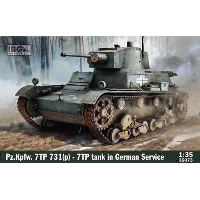 IBG Pz.Kpfw. 7TP 731p in German Service models 35073 1:35