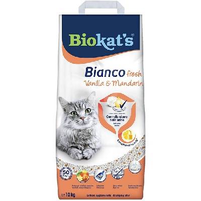 Biokat´s Bianco Fresh Podestýlka vanilka a mandarinka 10 kg