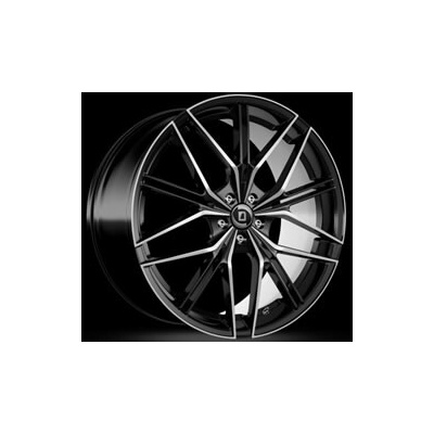 DIEWE BRENTA 9,5x22 5x112 ET42 neros black machined