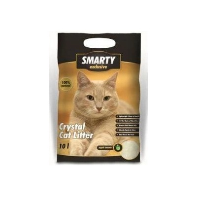 Smarty Exclusive silikát zel. jablko Podstielka 10 l