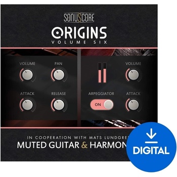 Sonuscore Origins Vol. 6: Muted Guitar & Harmonics (Дигитален продукт)