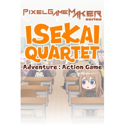 Gotcha Gotcha Games Pixel Game Maker Series ISEKAI QUARTET Adventure: Action Game (PC)