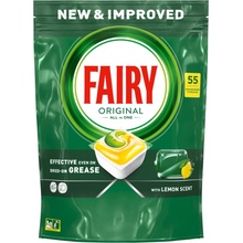 Fairy Original Citron Tablety do myčky All In One 55 ks