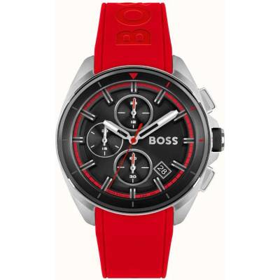 HUGO BOSS Мъжки часовник Hugo Boss Volane 1513959, Червен (HB1513959)