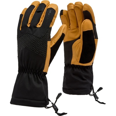 La Sportiva Ръкавици La sportiva Alpine Guide Leather Gloves - Black / Cedar - размер XS (202-7543-0111)