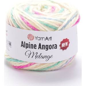 YARNART Alpine Angora Melange "New 6407 Плетива прежда (Alpine Angora Melange New 6407)