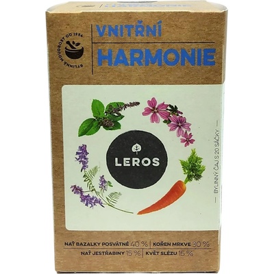 Leros Bylinný čaj Vnitřní harmonie 26 g