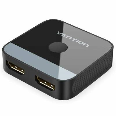 HDMI суич Vention AKOB0 Сив (6922794769076)