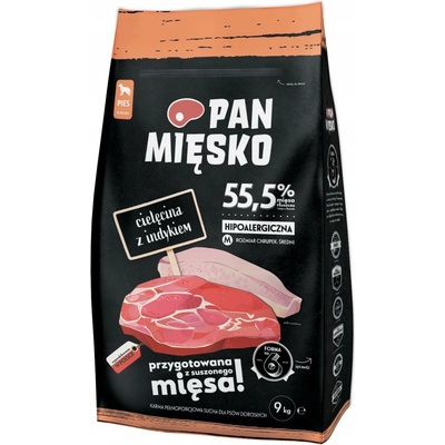 Pan Mięsko s hovězím a krůtím masem 9 kg