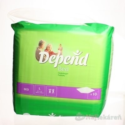 Depend Bed LARGE 60 x 90 cm 10 ks