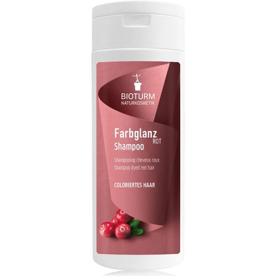 Bioturm Šampón na farbené červené vlasy 200 ml