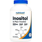 Nutricost Inositol, 500 mg, 240 капсули, Nutricost