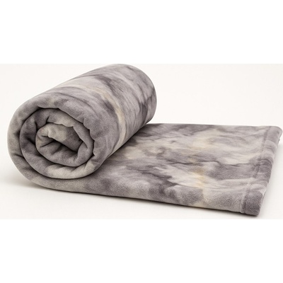 Jahu fleece deka Mramor šedý 150x200