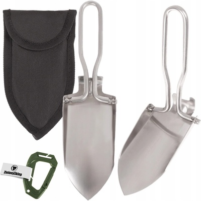 MFH mini skladacia lopatka 22 cm celokovová s puzdrom