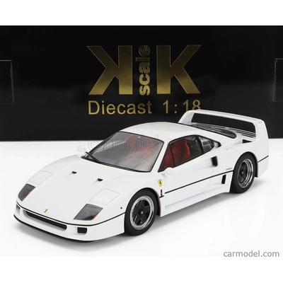 Kk-scale Ferrari F40 1987 Personal Car Sultan Of Brunei Bílá 1:18