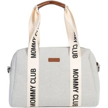 Childhome taška Mommy Club Signature Canvas Off White