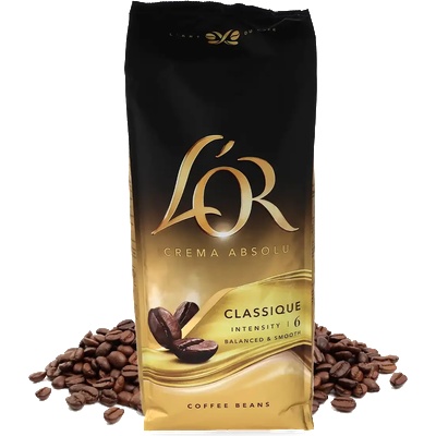 L'OR | Crema Absolu - 1 000 г кафе на зърна