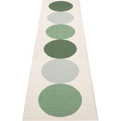 Pappelina Зелена и кремава пътека за открито и закрито 70x280 cm Otto Herb - Pappelina (OTT1I728)