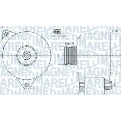 generátor MAGNETI MARELLI 063732133010