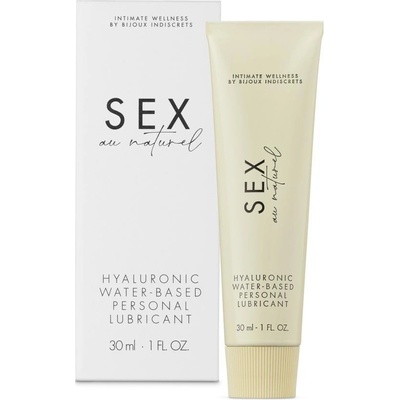 Bijoux Indiscrets Sex Au Naturel Hyaluronic Water-Based Personal Lubricant 30 ml