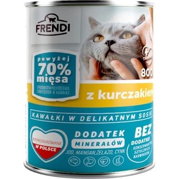 Frendi kúsky v jemnej omáčke s rybami 8 x 0,8 kg
