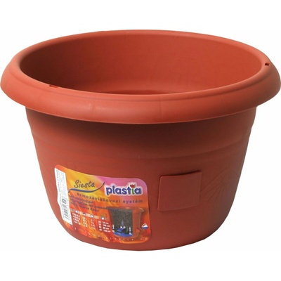 Plastia Samozavlažovací Siesta, oranžová, 35 cm