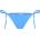 Jack Wills Women's Embroidered Tie Side Bikini Bottoms - Marina
