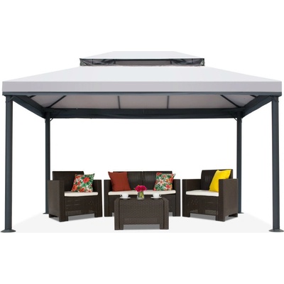 Garden Point GAP187 Valencia 3 x 4 x 3 m šedá – Sleviste.cz