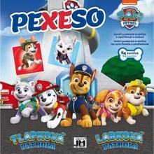 JM Pexeso v sešitu Tlapková Patrola/Paw Patrol