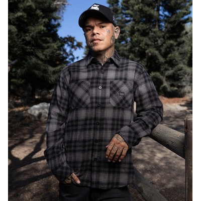 SULLEN мъжка риза sullen - buckhead - flannel - scm7257_dksh