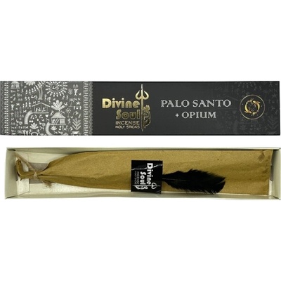 Divine Soul Palo Santo + Opium indické vonné tyčinky 15 g – Zboží Mobilmania