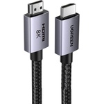 UGREEN Високоскоростен 8K HDMI към HDMI кабел (100 см) - Ugreen UltraHD Definition Series HDMI 2.1, 8K 60Hz Cable (черен) (UGR1806)