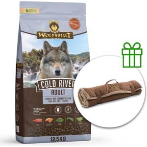 Wolfsblut Cold River 12, 5 кг + Пътническо одеяло БЕЗПЛАТНО