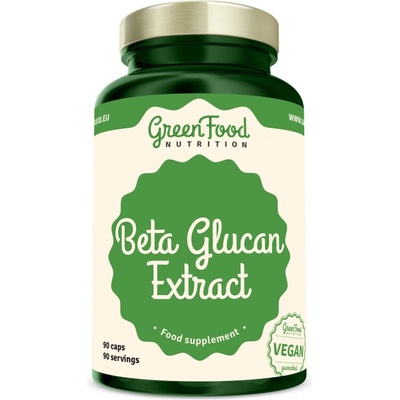 GreenFood Nutrition Beta Glukan 90 kapslí