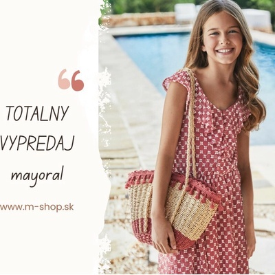Mayoral Slamená plážová kabelka 2410748064