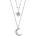 Silenti Jewelry Сребърно колие "Финес