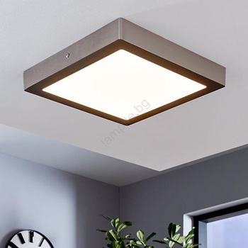 EGLO 78218 - LED таванно осветително тяло FUEVA LED/22W/230V 30x30 cm матов хром (EG78218)