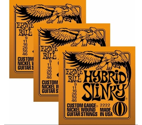 Ernie Ball 3222 3 pack
