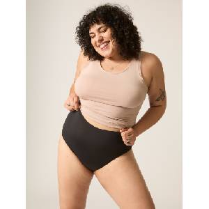 Modibodi Менструални бикини Modibodi Seamfree Full Brief Heavy-Overnight Modibodi | Cheren | ЖЕНИ | XS