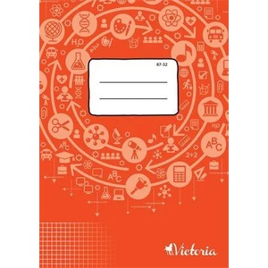 Victoria Тетрадка, с телбод, a4, карирана, 32 листа, victoria paper Кръг "87-32" isvf8732u/8732000cwg (isvf8732u/8732000cwg)