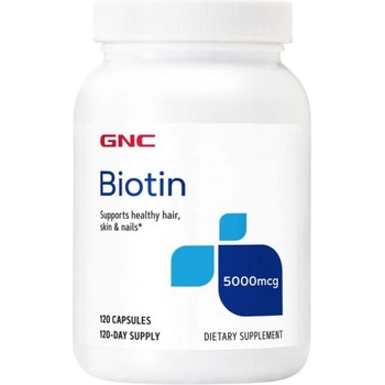 GNC Biotin 5000 mcg [120 капсули]