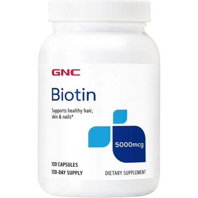 GNC Biotin 5000 mcg [120 капсули]