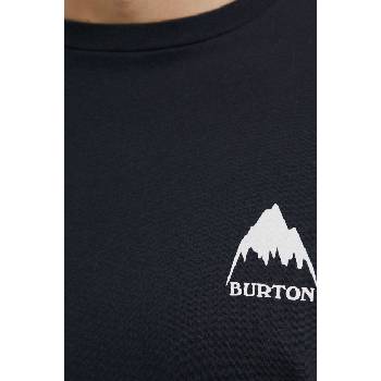 Burton Памучна блуза с дълги ръкави Burton в черно с принт (20392102001)