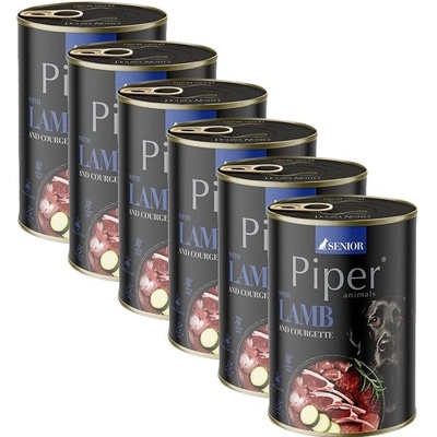 Dolina Noteci Piper Senior jehněčí s cuketou 6 x 400 g