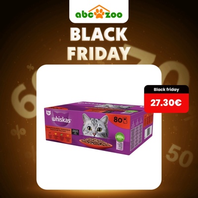 Whiskas klasický výběr ve šťávě pro dospělé kočky 80 x 85 g