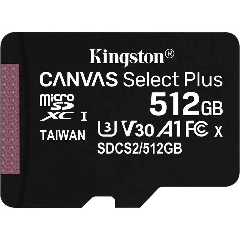 Kingston Canvas Select Plus microSDXC 512 GB SDCS2/512GBSP