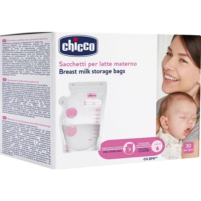 CHICCO Sáčky na mateřské mléko 250 ml 30 ks